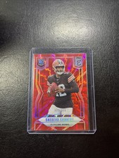 2025 Donruss Elite - Shedeur Sanders RC #112 Red Aspirations /999