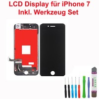 Display FüR Iphone 7 Retina 3D LCD Bildschirm + Touch +Tool Schwarz Neu