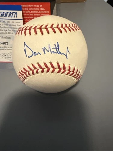 DON MATTINGLY Signed Official Major League Baseball PSA DNA Autographed Yankees