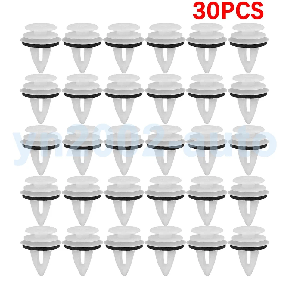 30X Clips de sujeción para BMW E46 E90 E91 E92 E93 E83 Mini R50 R52 51418224768 Foto 2 de 4