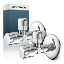 KIRCHHOFF Eckventil | 1/2 AG x 3/8 AG | mit S...