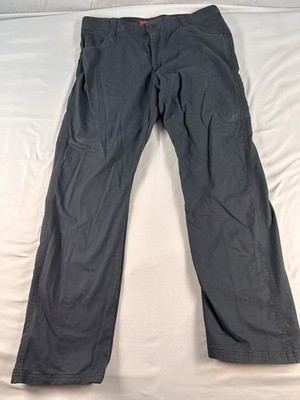 Wrangler ATG Pants Mens 36x32 Black Outdoor Hiking Stretch Utility Workwear