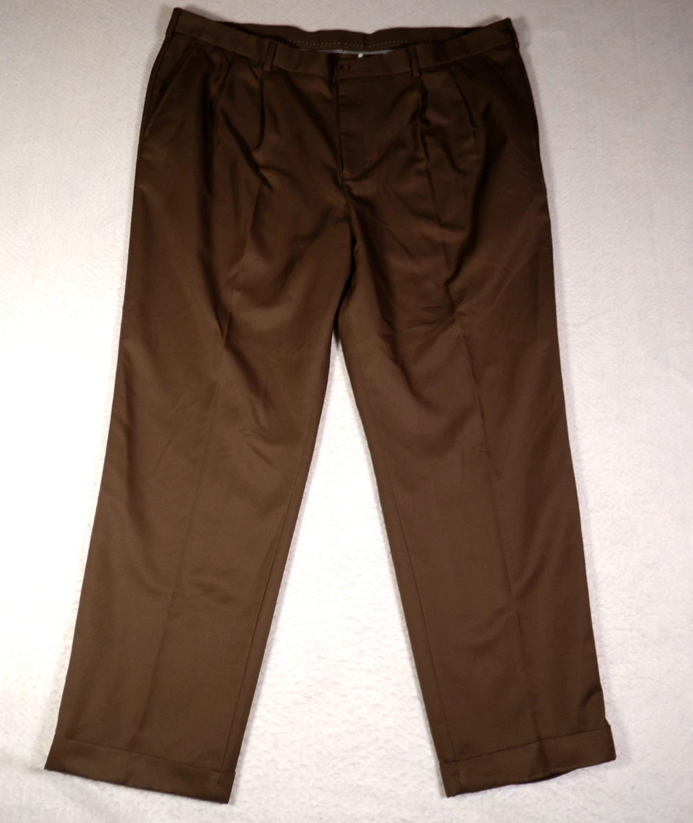green emerald velvet dress Flex 3 Flat Front Slim Fit Dress Pant