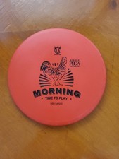 Discmania Morning Time To Play Mid Range Golf Disc Red Rooster 149g NeW