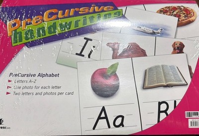 BJU Press Pre-Cursive Handwriting Chart - FREE SHIPPING!!