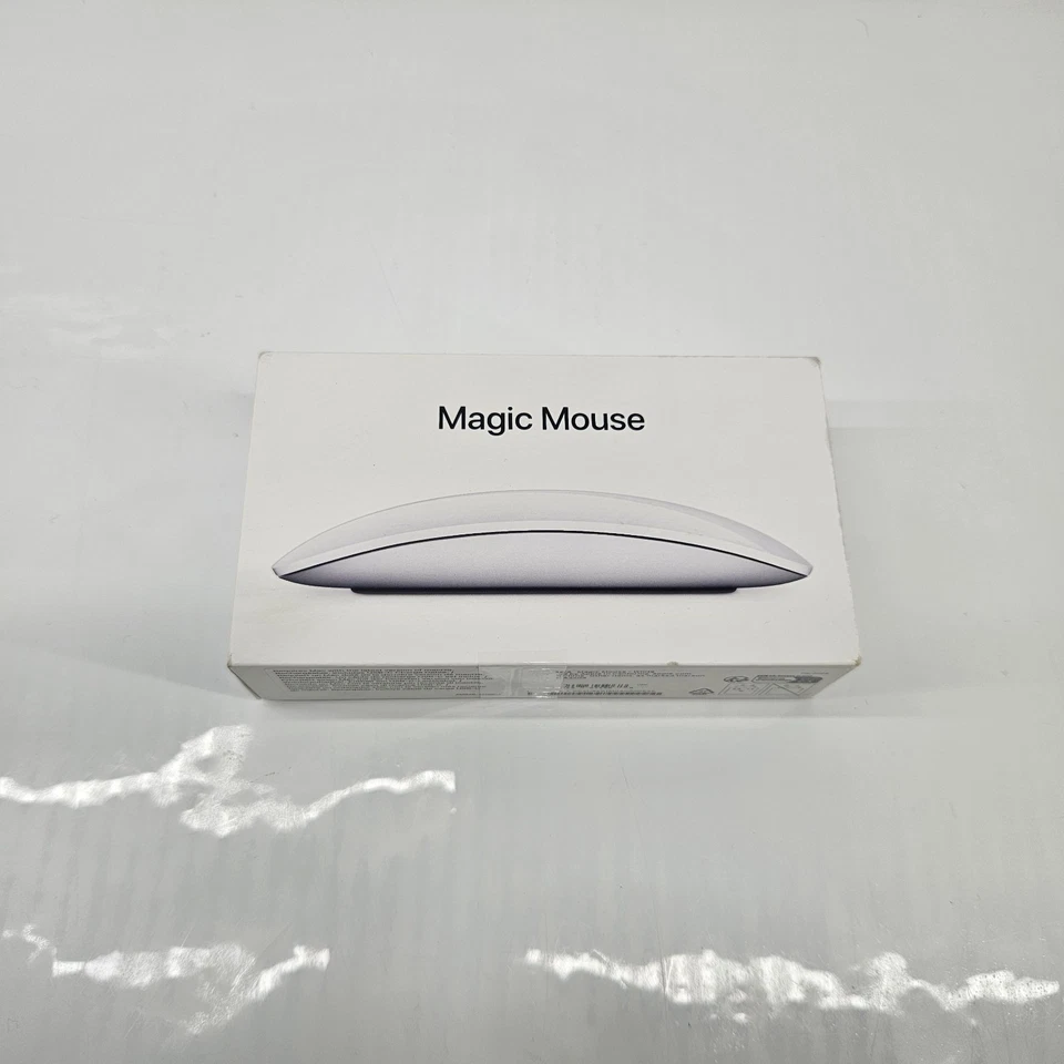 Apple Magic Mouse 2024 MXK53Z/A | Bluetooth | Weiß/Silber | Grade B - Bild 2 von 4