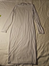 Fashion Nova Dress Size L White Long Sleeve