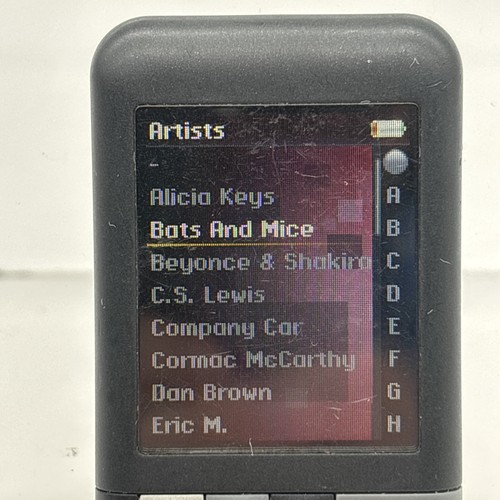 Creative Zen Mozaic (4GB) Digital Media MP3 Player Black Tested w/ Cable - Picture 2 of 5
