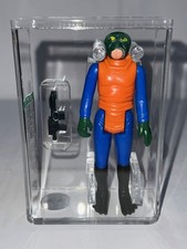 Star Wars Vintage KENNER 1978 Loose Walrus Man  Pink Tusk  HK Graded AFA 80