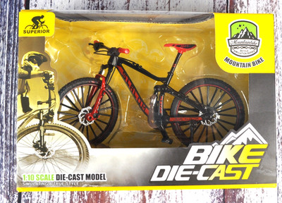 Superior Mountain Matel Bike 1:10 Scale Die-Cast Down Hill Mountain Bike NEW