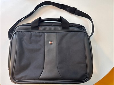 Wenger Swiss Gear Computer Laptop Tablet Carrying Black Briefcase Travel Bag