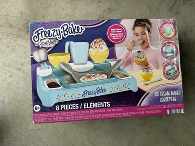 Freezy-Bake by Easy-Bake Ice Cream Maker Sorbetiere Playset New 8+ Hasbro