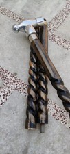 Antique hammer Style Brass Handle walking stick, cane war hammer, men s gift
