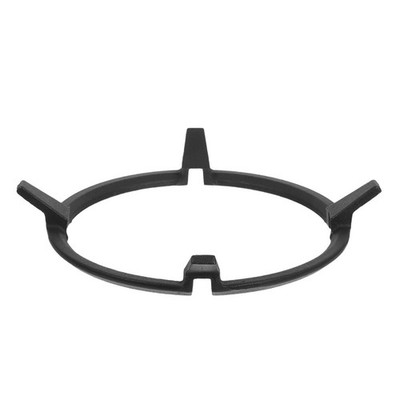 Cast Iron Pot Support Rack Four Claw Stove Pan Stand for Gas Hob Black
