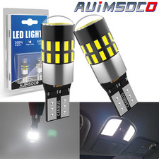 2x T10 Led Side Marker Light Bulb 168 194 192 2825 White Canbus Error Free 6000k 2x T10 Led Side Marker Light Bulb 168 194 192 2825 White Canbus Error Free 6000k