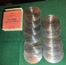 Vintage Thorens Discs, 11 - a 10 Disc Box, and One More.