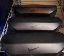 3 Nike Vision Hard Clamshell Sunglasses Eyeglasses Cases Black Unisex Adult