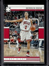 2024-25 Panini Photogenic Derrick Rose First Night #6 Bulls