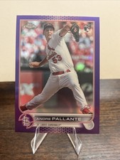 2022 Topps Chrome Update Series - Andre Pallante #USC107 Purple Refractor (RC)