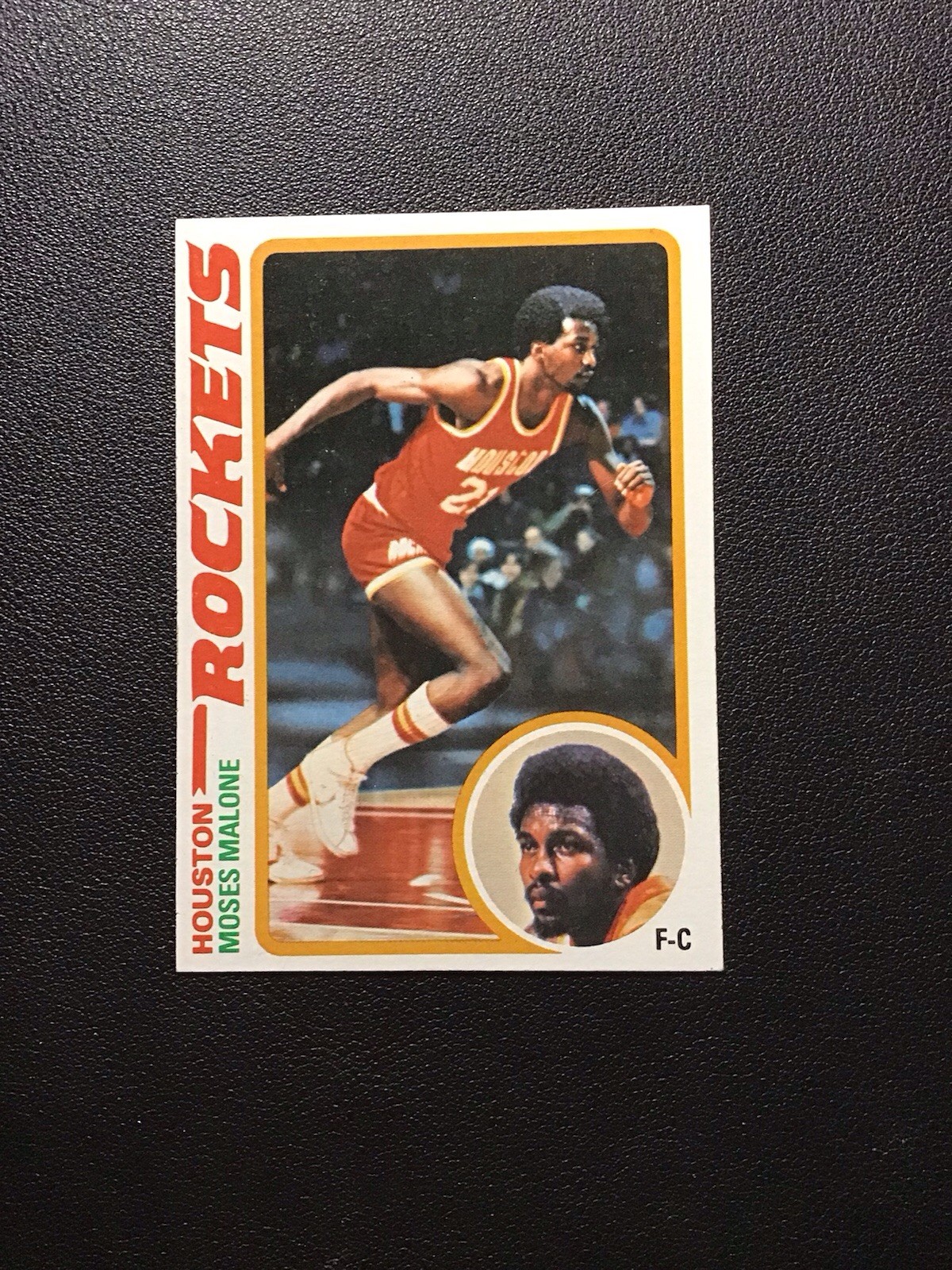 1978-79 Topps Moses Malone #38 EX