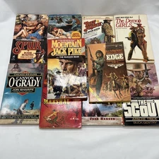 Western Romance Books Novels lot of 10 Mixed Titles see Item Description