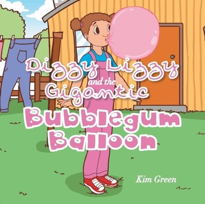 Green - Dizzy Lizzy and the Gigantic Bubblegum Balloon - New paperback - X555z