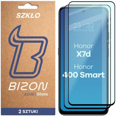 2x Schutzglas für Honor X7d/Honor 400 Bizon Displayschutzglas Hartglas Handyglas
