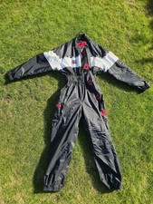 Vintage Moto Line Design Corp One-Piece Motorcycle Suit ? Size M ?????