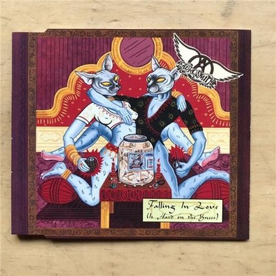 AEROSMITH FALLING IN LOVE CD SINGLE 4 TRACK EU