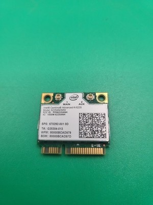 Intel Centrino Advanced-N 6235 6235ANHMW WiFi card HP P/N 670292-001 Tested Good