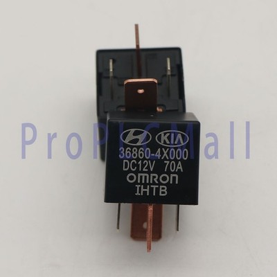 10PCS 36860-4X000 36860-2A800  DC12V 70A  Power Relay 4Pins
