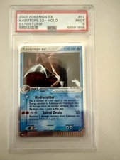 2003 POKEMON EX SANDSTORM #97 KABUTOPS EX-HOLO PSA 9 on eBay