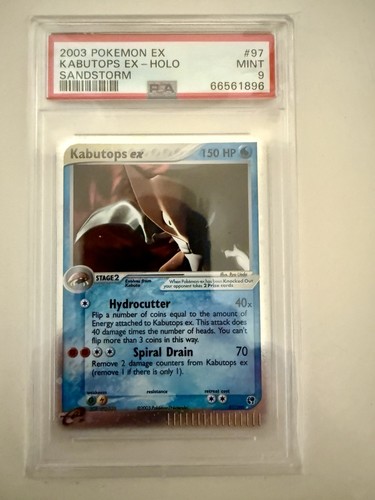 Kabutops ex graded PSA 9 for sale on eBay
