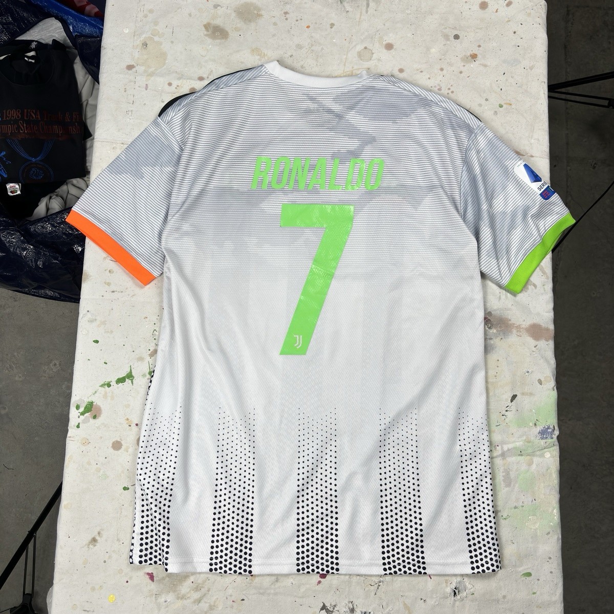 Adidas x Palace Juventus No. 7 Ronaldo Jersey 2XL - Short Sleeve