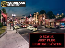 Woodland Scenics Just Plug Lighting System : O Scale Street or Traffic Lights