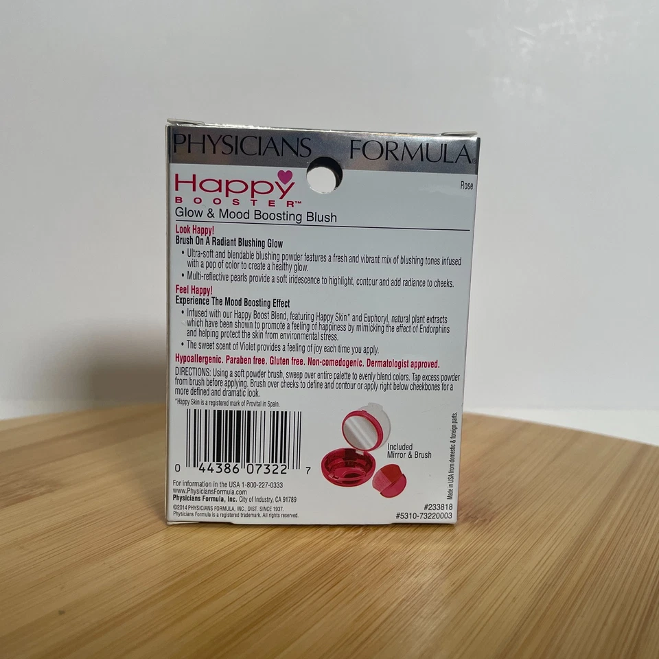 Physicians Formula Happy Booster Glow & Mood Boosting Blush Rose #7322 - Image 3 of 4