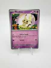 Carta Pokemon Mimikyu Common ME02: Fiamme Fantastiche Reverse Holo 042/094 NM