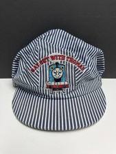 Thomas the Tank Engine train Youth "Day Out W Thomas" Striped Blue Railroad Hat