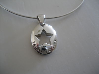 100 % AUTHENTISCHE TIFFANY & CO. SS Stern Schablone Halskette