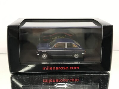 MILENAROSE MR43011.bs AUTOBIANCHI PRIMULA COUPE 43/48 BLUE 1:43- HIGH QUALITY IB