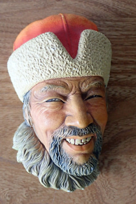 Bossons Himalaya 1966 Chalkware Wandrelief