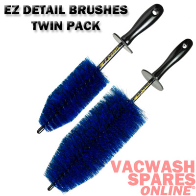 EZ DETAIL BRUSH TWIN SET - X-LONG ALUFELGENREINIGUNGSBÜRSTE - KEIN FREILIEGENDES METALL