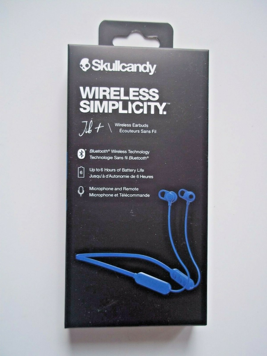 Blue SKULLCANDY Jib + Wireless Simplicity Earbuds Bluetooth