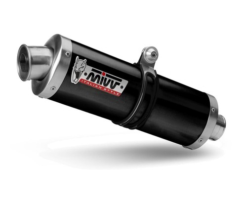 Exhaust Muffler Mivv OVAL Black Titanium YAMAHA Ténéré 700 2019 > 2024 - Picture 2 of 5