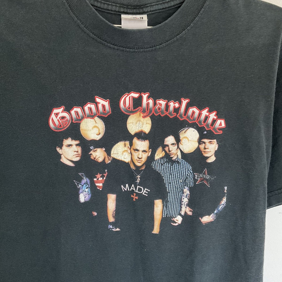 Vntg Good Charlotte 2002 Young & Hopeless Tour Shirt Band Vntg Good Charlotte 2002 Young & Hopeless Tour Shirt Band