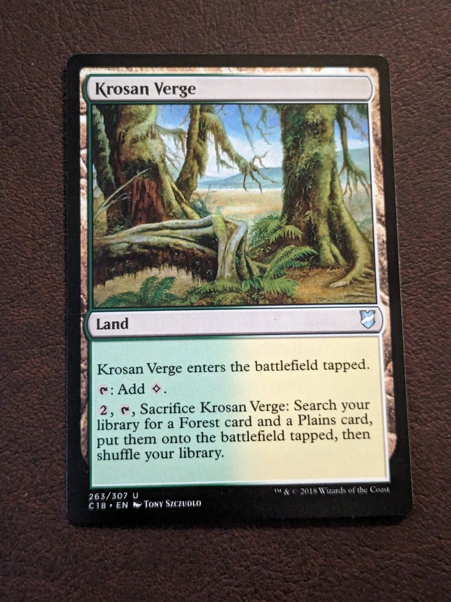 KROSAN VERGE C18 - Magic The Gathering MTG Collectible Card game | eBay KROSAN VERGE C18 - Magic The Gathering MTG Collectible Card game | eBay