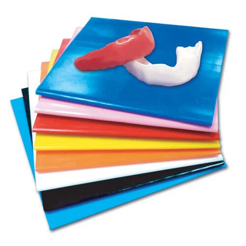 BUFFALO DENTAL .160" WHITE EVA MOUTHGUARD MATERIAL 5"x5" SHEET 25/PACK