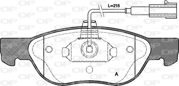 Plaquettes de frein Alfa Romeo 145 1.4 et 146 sans bruit avec friction stable