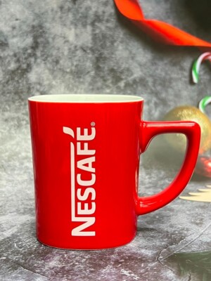 NESCAF Red Ceramic coffee mug Classic Collectibles gifts 250ml. x1 | eBay