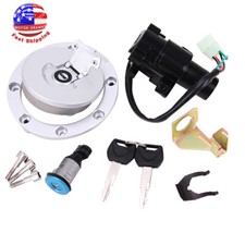 Ignition Switch Fuel Gas Cap Seat Lock Key Set For Honda Cbr600rr Cbr1000 Vfr800